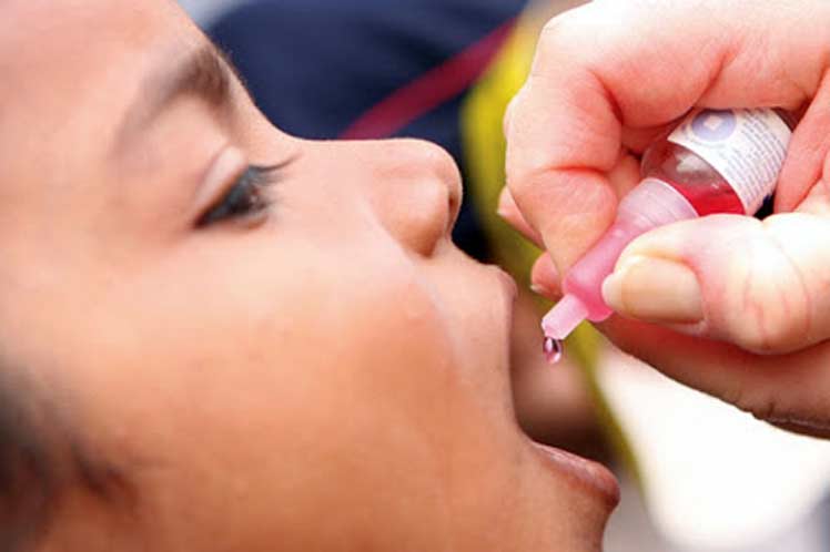 Concluye primera semana de la edición 60 de la Campaña de Vacunación Antipoliomielítica Oral en el territorio